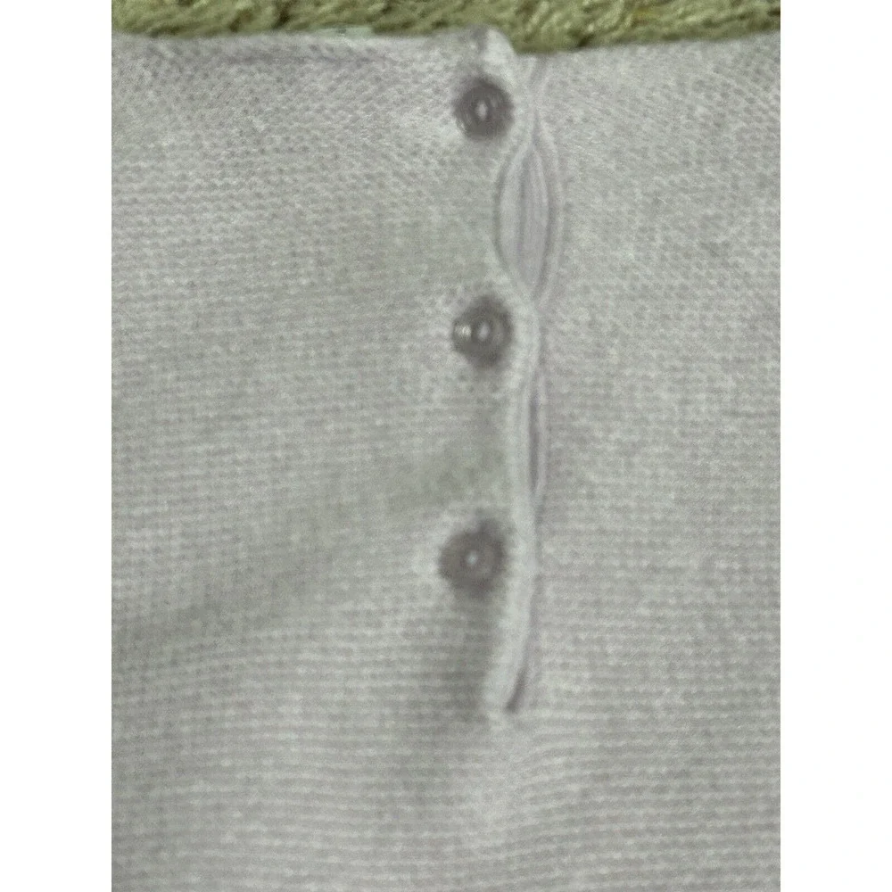 Janie and Jack Size‎ 16 Girls Purple Balloon Sleeves 3 Buttons On Back Sweater